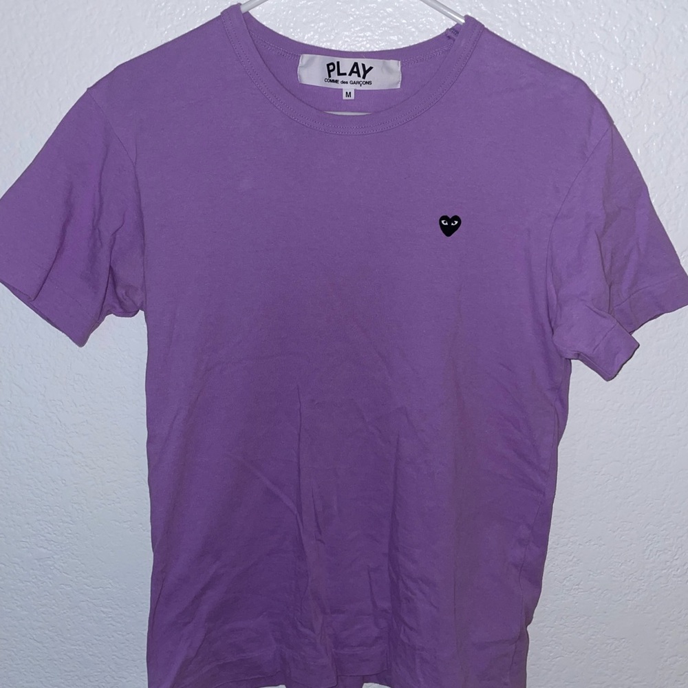 Purple Comme Des Garcons t shirt. Lightly worn.
